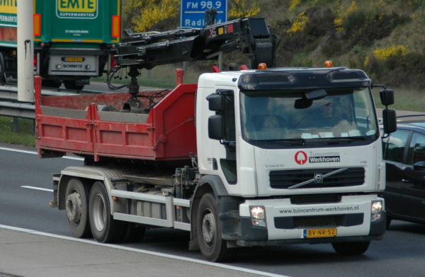 Tuincentrum werkhoven vrachtwagen