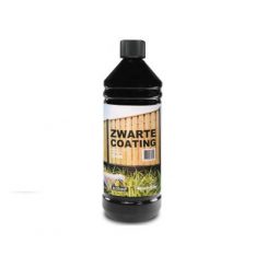 Betoncoating, zwart, in plastic fles 1 liter