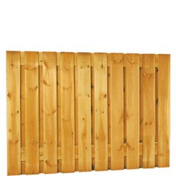 Grenen plankenscherm 21-planks 180x130cm