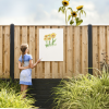 Grenen plankenscherm - groen geïmpregneerd - 21-planks 180x130 - Afbeelding 2