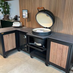 Buitenkeuken Lvorm Zwart 250x120x90