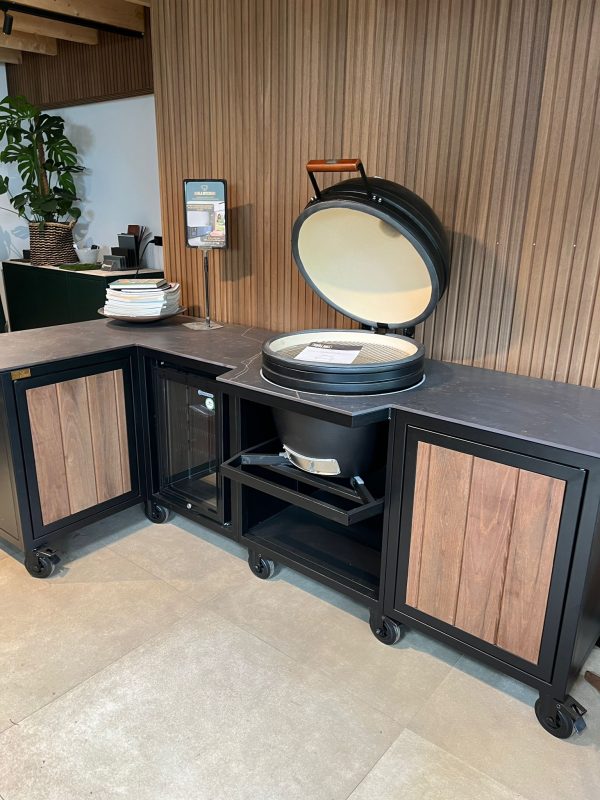 Buitenkeuken Lvorm Zwart 250x120x90