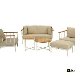 Applebee Loungestoel Condor 80 + Ottoman 68