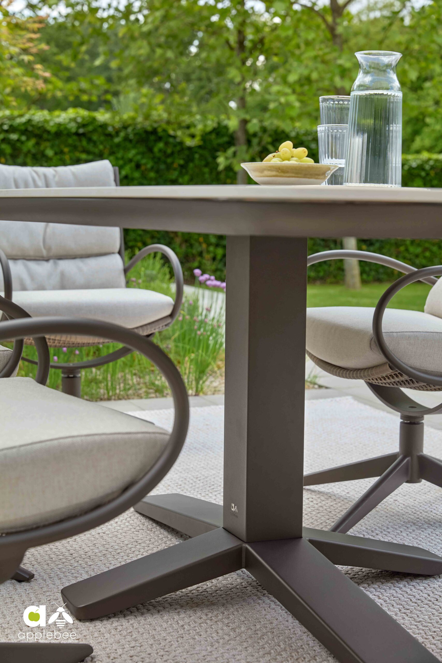 Applebee Dining tuintafel Zanzibar en Camp Bay chairs - Afbeelding 2