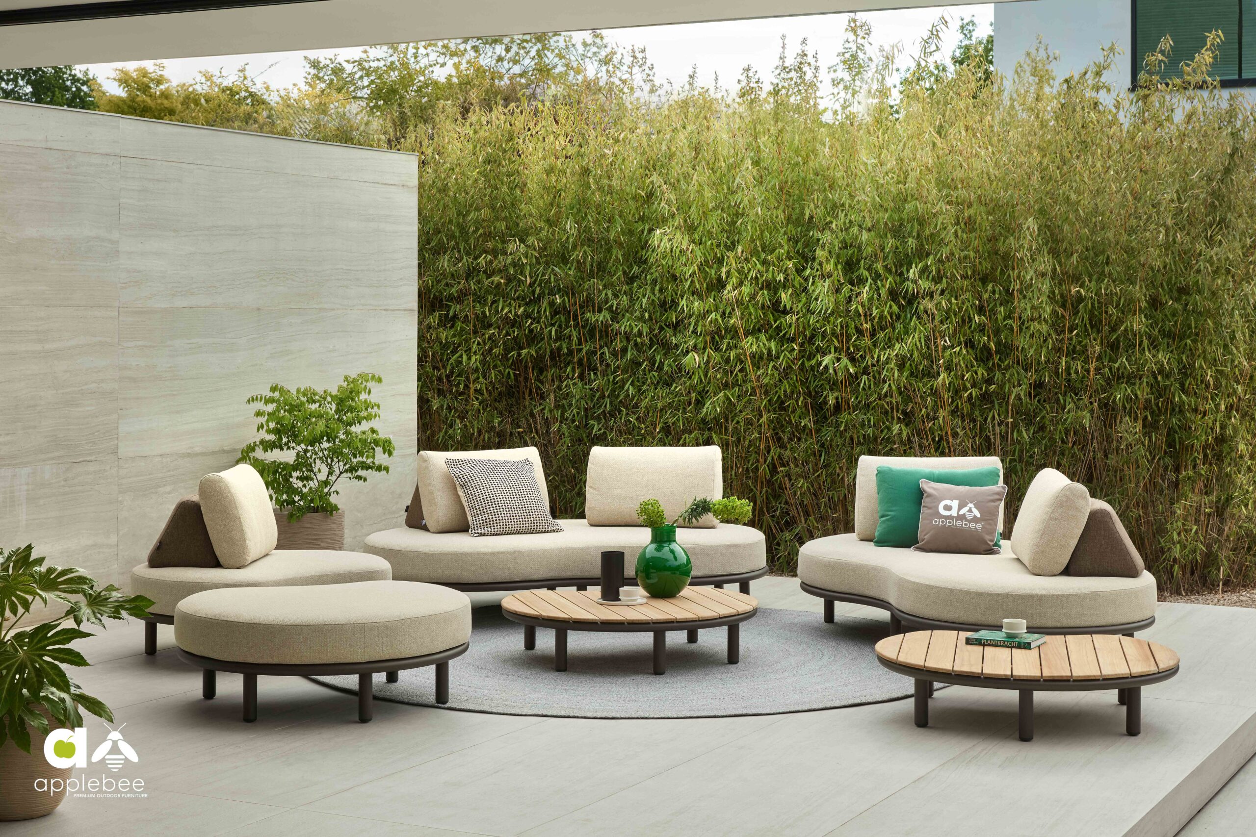 Applebee Loungeset Moon Island Bronze - Afbeelding 7